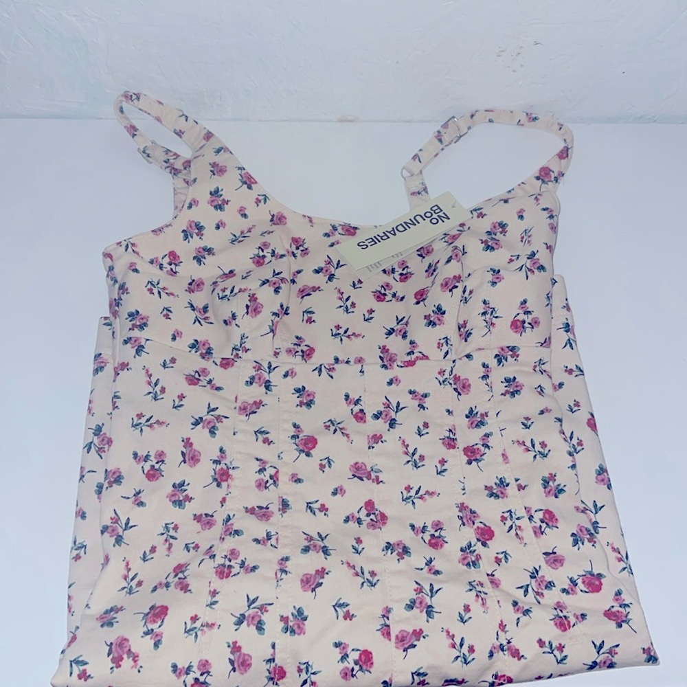 Jean floral dress